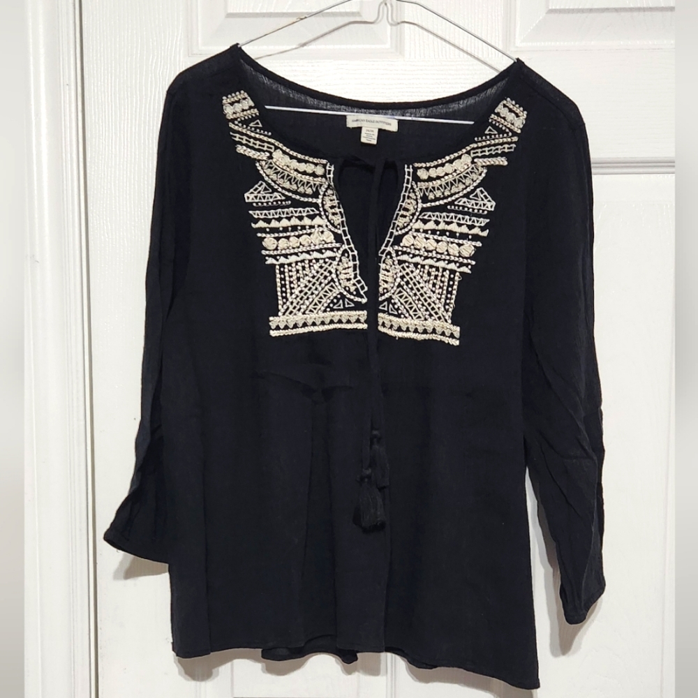 Embroidered Top